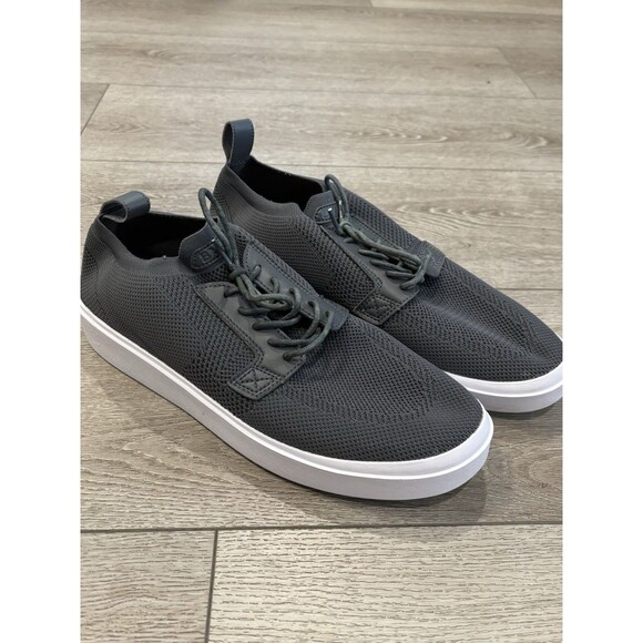 BYLT Shoes Men\'s 12 M Gray Knit Lido Lace Up Low Top Classic Casual Sneakers main image 4